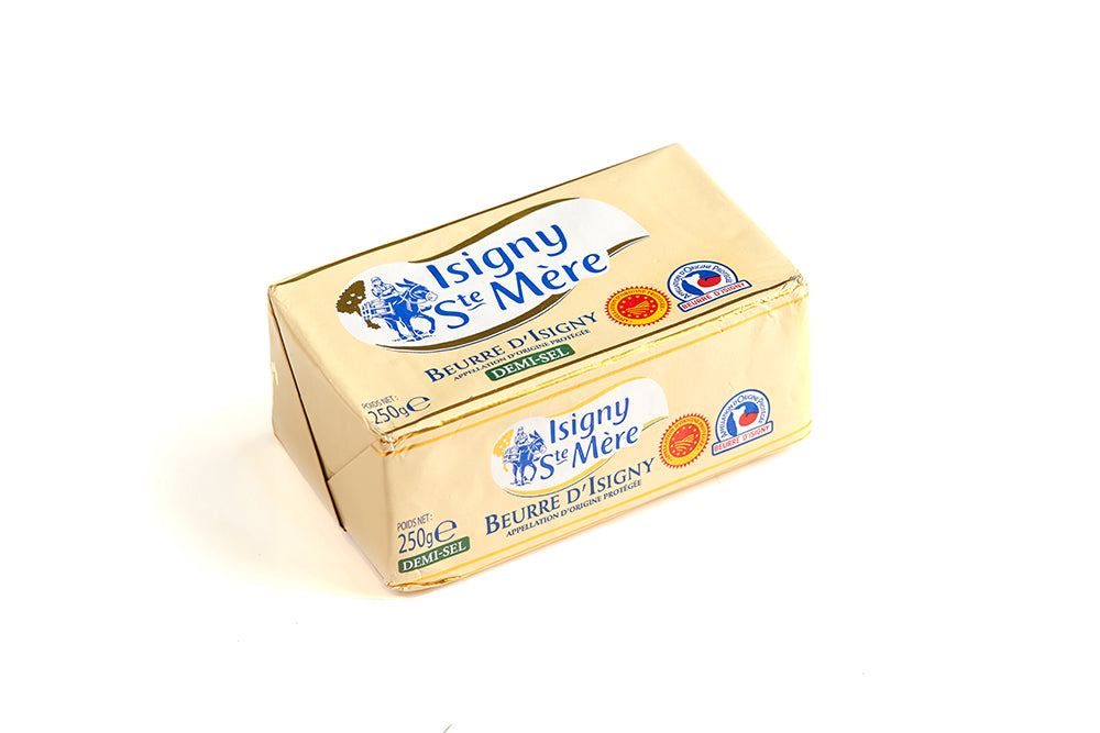 Isigny Ste Mère AOP Salted Butter Brick 250g