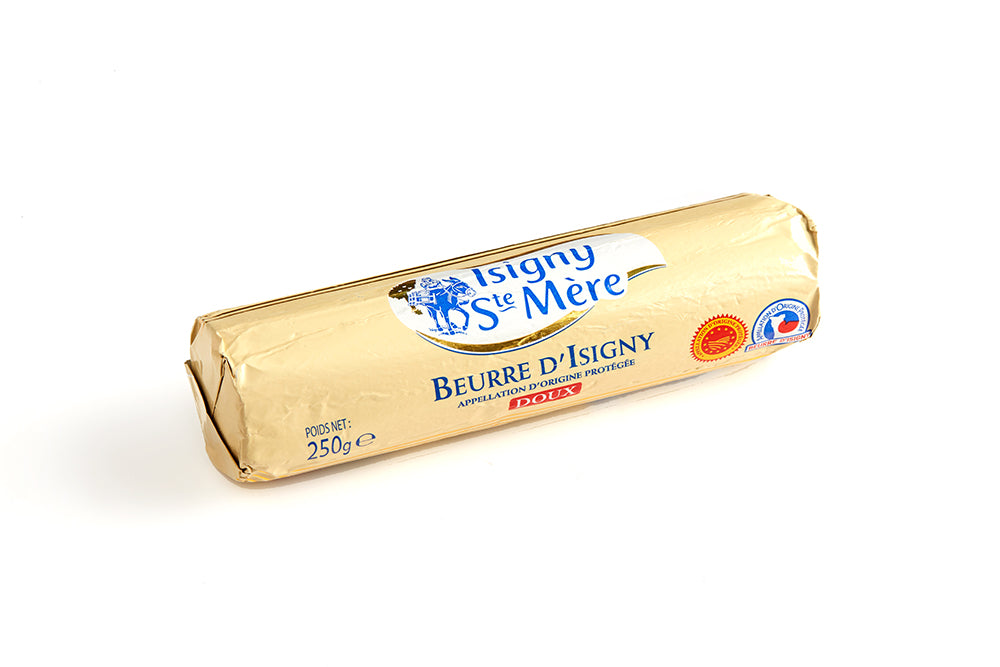 Isigny Ste Mère AOP Unsalted Butter Roll 250g