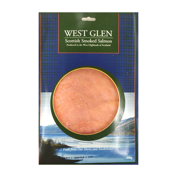 UK West Glen – Smoked Salmon 200g