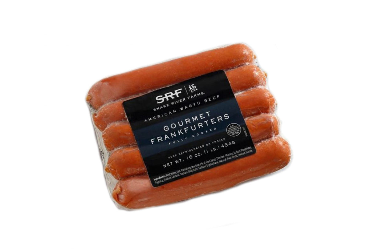 US SRF Wagyu Frankfurters Sausages 454g