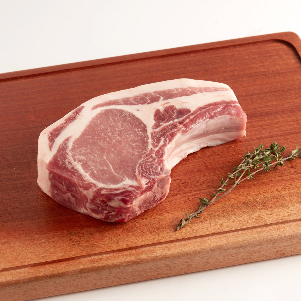 US SRF Kurobuta Bone-in Pork Chop 300g