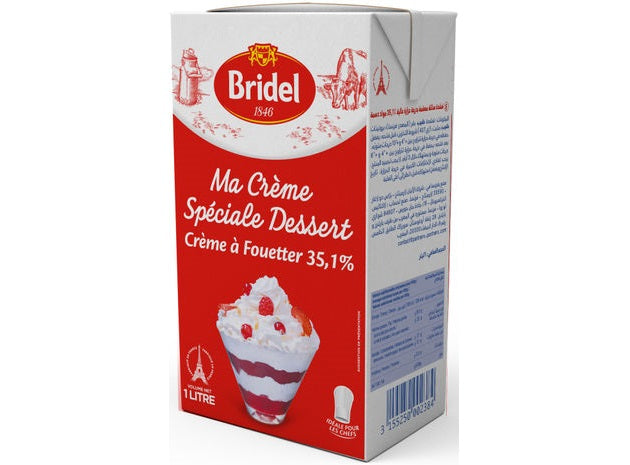 Bridel Cream Whipping UHT Dairy 35.1% 1L